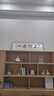 新中式书房装饰画办公室书法横幅挂画茶室背景墙壁画格局励志字画 知行合一03款 120*40 典雅黑铝合金框 钢化水晶 实拍图