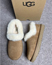 UGG秋季女士时尚舒适茸茸毛圈口平底休闲乐福鞋懒人毛毛鞋1119002 CHE | 栗色 37 实拍图