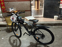 邦德·富士达自行车男女成人铝合金山地车禧玛诺变速前后碟刹减震学生运动单车 【21速线碟】消光灰 实拍图