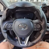 淄客适用丰田真皮手缝方向盘套卡罗拉雷凌荣放凯美瑞亚洲龙锋汉威兰达 头层牛皮 小牛皮黑皮侧孔黑线 实拍图