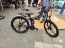 Jeep 吉普山地自行车男女学生成人双减震碟刹越野折叠变速山地-战神 战神-一体轮-炫酷黑 26寸（适合身高1.6~1.80m） 27速顶配版 实拍图