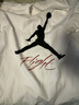 Jordan男子乔丹 东单 彩色Logo 印花图案 纯棉短袖T恤HF6593-100白2XL 实拍图