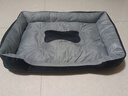 京喜自营-专用品牌狗窝猫窝宠物床 四季通用保暖狗垫子大中小型犬 送货上门 【推荐】优质棉窝灰色 M60*45cm 适20斤 实拍图
