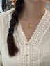中国黄金（CHINA GOLD）黄金项链女士足金葫芦吊坠转运珠首饰生日礼物送女友老婆 【京速达】足金葫芦吊坠约0.3g*配银链 实拍图