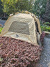 骆驼（CAMEL）户外露营帐篷天幕二合一便携式防雨防晒加厚黑胶野营帐173BA6B112 实拍图