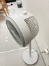 美的（Midea）【暴风循环】空气循环扇大风量摇头电风扇家用台式落地扇轻音卧室节能小风扇柔风轻羽扇 FGA24TQ 实拍图