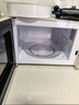 美的小滋味系列微波炉变频家用小型奶油风百搭复古转盘式一级能效低频轻音20L预制菜加热（M2H1） 实拍图