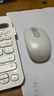 罗技（Logitech）M196 无线蓝牙鼠标 办公鼠标 笔记本商务办公家用 小巧便携 对称手型 珍珠白 实拍图