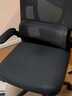 南皇电脑椅子人体工学椅护腰久坐办公室职员会议写字椅靠背升降转座椅 分离升降黑-收纳扶手-3级气杆 120-155度(含) 可旋转可升降扶手 -双背升降腰托 实拍图
