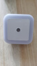 小夜灯led光控感应插电节能床头灯卧室迷你创意喂奶婴儿护眼壁灯 特惠一个光控方型白色 实拍图