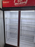 维仕美饮料柜展示柜冷藏柜立式商用冰柜冰箱啤酒水饮料便利店单门双门超市展示柜鲜花水果蔬菜保鲜柜商场 升级大双门下压机【红黑】 直冷款 实拍图