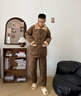 猫人【厚夹棉】男士睡衣男冬季睡衣加绒加厚家居服套装可外穿新品 实拍图