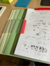 得力(deli)5个装A4旋转抽杆夹渐变色拉杆夹学生试卷夹办公文件夹资料整理收纳 PP685绿色 实拍图