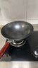 九阳（Joyoung）炒锅铁锅无涂层精铁锅炒菜锅炉灶通用32cm带盖CF32-C121 实拍图