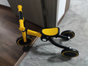 uonibaby品牌授权儿童三轮车脚踏车1-3-6岁宝宝儿童车遛娃神器平衡车手推 25款巴洛克黄(适高68-128cm)速发 升级版 实拍图