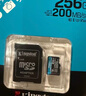 金士顿（Kingston）256GB TF（MicroSD） 存储卡 U1 A1 V10 内存卡 读速150MB/s 适配无人机/运动相机/switch/监控 实拍图