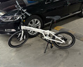 大行（DAHON）折叠自行车20英寸8速铝合金D8碟刹版KBA083暴龙款  白色 实拍图