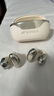 山水（SANSUI）W40 蓝牙耳机耳夹式骨传导耳机概念开放式无线运动 跑步通话降噪挂耳适用于华为小米苹果 白 实拍图