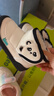 牧童宝宝雪地靴25冬季男女童棉鞋原创熊猫加厚面包靴婴儿鞋 熊猫黑20 实拍图