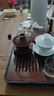 宅轻松 竹制小茶台茶盘功夫茶具茶道配件小托盘简约储水沥水泡茶盘大号 实拍图