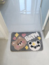 创迈仕植绒浴室地垫卫生间脚垫吸水防滑垫入户门口垫子40*60cm 实拍图