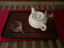 宅轻松 竹制小茶台茶盘功夫茶具茶道配件小托盘简约储水沥水泡茶盘大号 实拍图