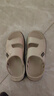 奥康（Aokang）男士凉鞋夏季户外防滑厚底eva踩屎感开车两用沙滩休闲凉拖男外穿 摩卡棕 46 -47 【适合45-46】 实拍图