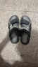 GUQIAN凉鞋男款夏季外穿防滑轻便两用涉水开车男士休闲沙滩凉拖夏天 黑色 40 (250mm) 实拍图
