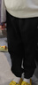 安踏儿童裤子男女小童2024冬季加绒保暖针织运动长裤A72447703 实拍图