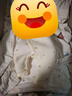 婧麒（JOYNCLEON）婴儿保暖连体衣秋冬季宝宝夹棉衣服哈衣新生儿空气棉睡衣爬服 斜开黄色小熊 66cm 实拍图