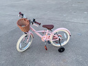 迪卡侬自行车儿童自行车16寸单车耐用舒适安全骑行儿童车珍珠粉-4874024 实拍图