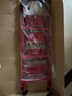星奇堡 家用梯子工程梯折叠多功能人字梯伸缩室内加厚两用梯子 加厚四步梯-红色 实拍图