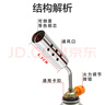 迪普尔喷火烤枪卡式气罐喷枪手持火焰烧毛打火器喷灯家用烘焙点碳喷枪头 实拍图