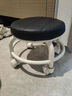 曙亮滑轮矮凳家用万向轮客厅移动美缝圆板凳成人结实承重便携式小凳子 实拍图