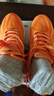 乐途（LOTTO）运动鞋男鞋秋季透气碳板跑鞋专业缓震竞速跑步鞋男1072橘红39 实拍图