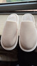 优调棉拖鞋男软底舒适居家抗菌保暖防滑静音大码地板拖鞋冬 米白42-43 实拍图
