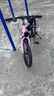 飞鸽儿童自行车6-8-10-12岁青少年自行车学生12到18岁变速山地自行车 单速-辐条轮-渐变紫-98%已安装 20寸【适合身高130cm-155cm】 实拍图