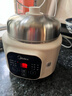 美的电炖锅电蒸锅煮锅 母婴蒸炖一体锅1.8L电炖盅煲汤炖汤0涂层不锈钢内胆 辅食煮粥隔水炖燕窝DZE1088 实拍图