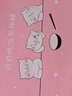 钟爱一生小学生午餐垫一年级防水防油隔热吃饭垫子快乐喵喵40*60cm粉色 实拍图