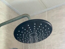 四季沐歌（MICOE）增压淋浴花洒喷头顶喷加压浴室顶喷大面板出水圆形顶喷【电镀银】 实拍图