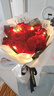 全国鲜花同城配送33/99朵红玫瑰真花束速递送女友老婆礼物速递 19朵红玫瑰花束【满眼星辰】 实拍图