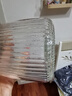 特大号玻璃花瓶桌面插花水养鲜花富贵竹高花瓶ins风客厅装饰摆件 【21高透明】大号锥桶竖条纹 实拍图