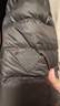 坦博尔羽绒服春款保暖百搭通勤百搭男款轻薄连帽外套TF246209陨石灰170 实拍图