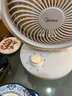 美的（Midea）电风扇空气循环扇家用节能四季大风量卧室宿舍摇头轻音台式空调伴侣风扇 【螺旋加速网罩18AD】 实拍图