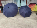 天堂 加大雨伞长柄 半自动超大10骨加固商务伞  夜空蓝  实拍图