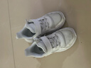 361°童鞋 儿童跑鞋25春秋男女童3-14岁缓震校园小白鞋 白30 实拍图