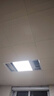 精美好太太浴霸风暖集成吊顶LED灯卫生间浴室取暖风机排气照明多功能五合一 银双核-按键开关 实拍图