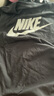 耐克(NIKE)男短袖T恤 纯棉 运动休闲 经典简约 AR5005-010 黑色L 实拍图
