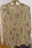 嫚熙（EMXEE）春秋季弹力丝麻棉月子服孕妇哺乳睡衣产妇产后家居服 绮幻花信-两件套 M 实拍图