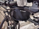 迪卡侬公路自行车前梁包自行车包马鞍包骑行装备手机包防水OVB2 蓝色双侧包 2L 实拍图